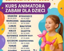 Kurs Animatora Stacjonarny - nowa trasa Akademii Animatora - jesień 2025