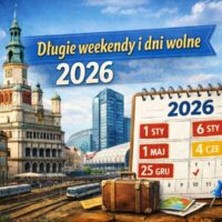Kalendarz dni wolnych i długich weekendów w 2026 roku – zaznaczone święta i planowanie urlopu