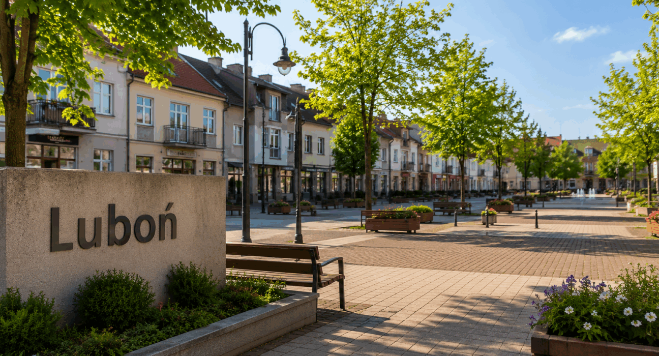 Luboń – centrum gminy miejskiej w powiecie poznańskim, Wielkopolska